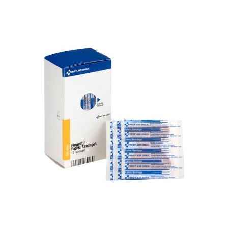 Acme United First Aid Only FAE-3006 SmartCompliance Refill Fingertip Bandages, Fabric, PK24 FAE-3006